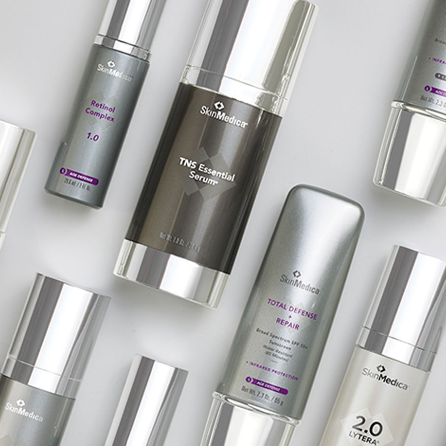 Skincare products from SkinMedica®