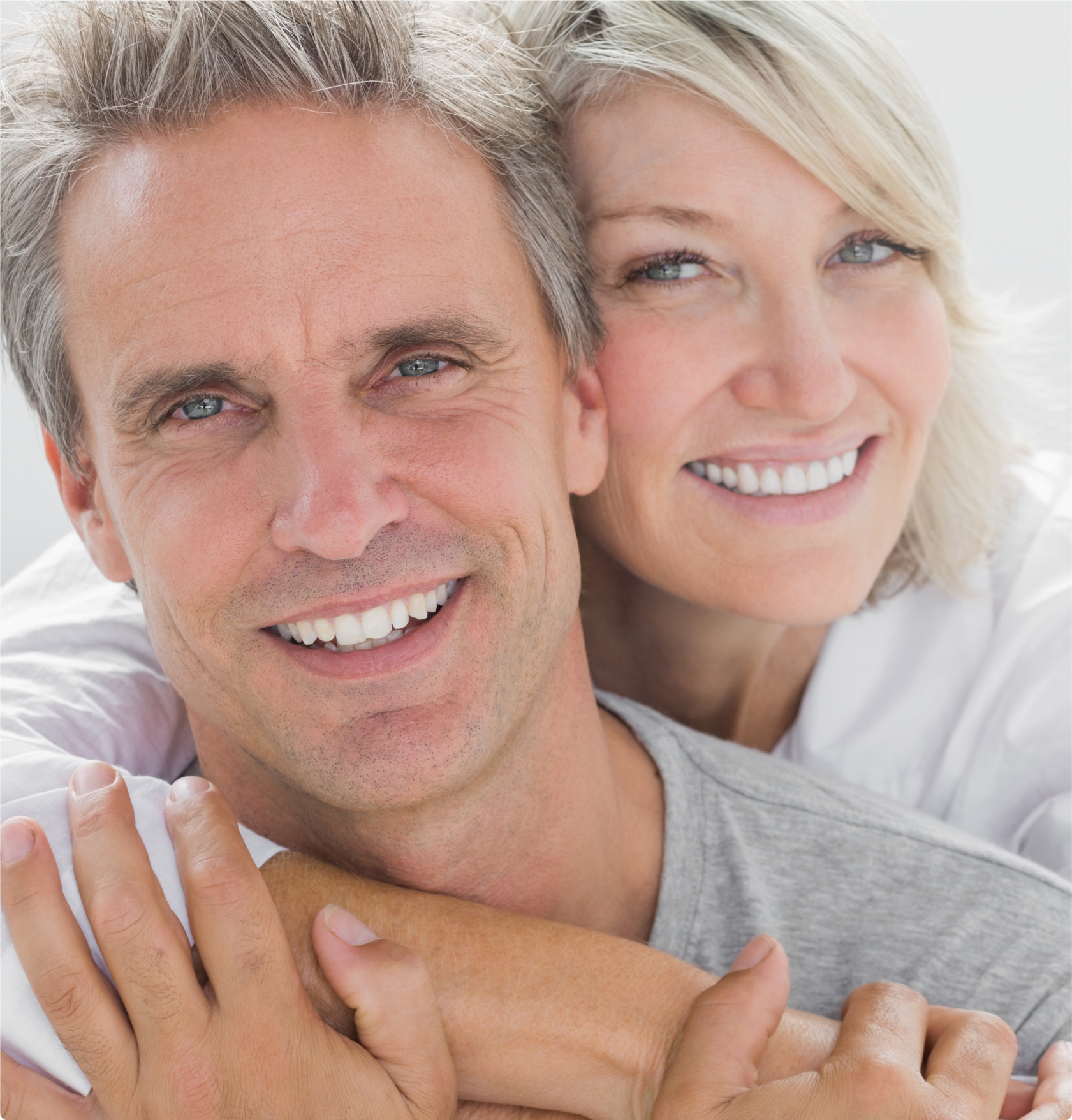 happy couple after med spa treatments in Windermere, FL