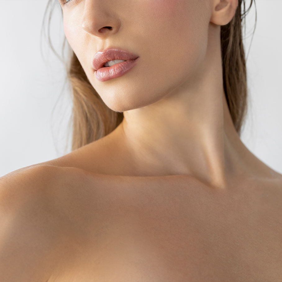 woman after lip fillers in Winter Park, FL